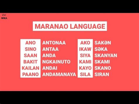 Pinoyscandals maranao in English with contextual examples.